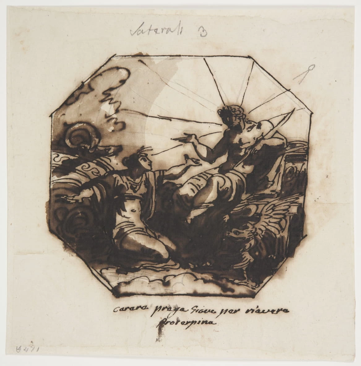 Studio, Cerere prega Giove per riavere Proserpina - Smithsonian Institution, Museum